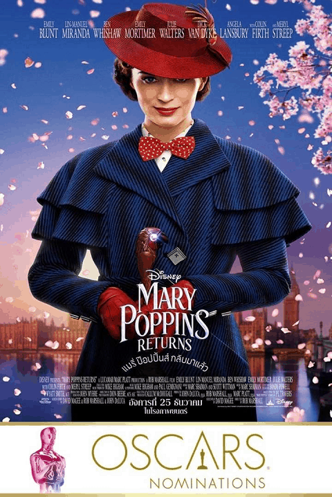 Mary Poppins Returns (2018) แมรี่ ป๊อบปิ้นส์ กลับมาแล้ว [ซับไทย]