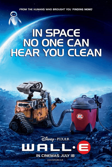 WALL-E (2008) หุ่นจิ๋วหัวใจเกินร้อย