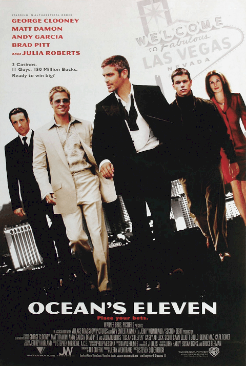 Ocean’s Eleven 11 คนเหนือเมฆปล้นลอกคราบเมือง