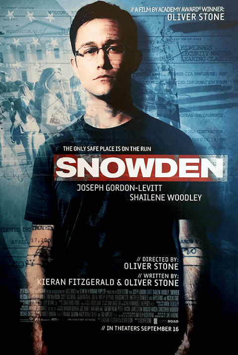 Snowden (2016) สโนว์เดน อัจฉริยะจารกรรมเขย่ามหาอำนาจ