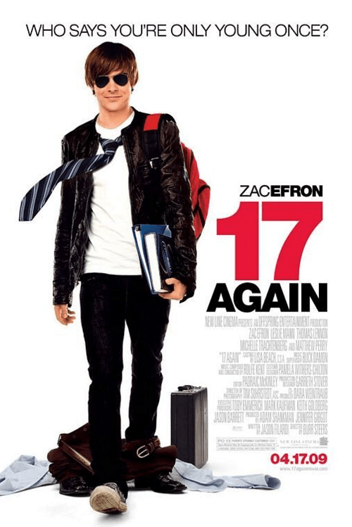 17 Again (2009) 17 ขวบอีกครั้ง…กลับมาแก้ฝันให้เป็นจริง