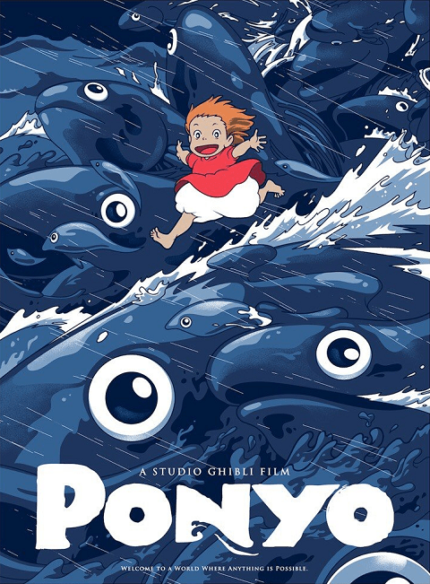 Ponyo On The Cliff By The Sea (2008) โปเนียว ธิดาสมุทรผจญภัย