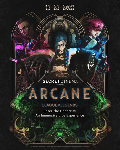 Arcane League of Legends (2021) อาร์เคน ตำนานลีกออฟเลเจ็นดส์