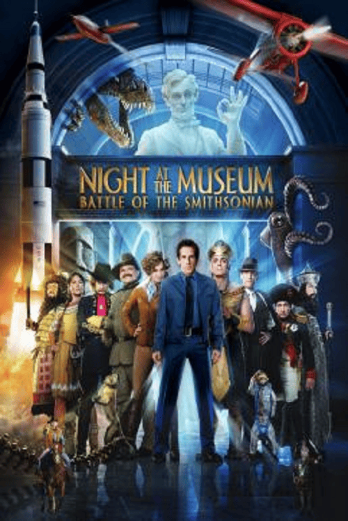 Night at the Museum 2 Battle of the Smithsonian (2009) มหึมาพิพิธภัณฑ์ ดับเบิ้ลมันส์ทะลุโลก