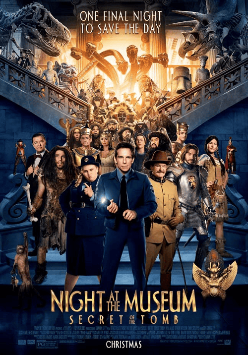 Night at the Museum 3 Secret of the Tomb (2014) ไนท์ แอท เดอะ มิวเซียม ความลับสุสานอัศจรรย์